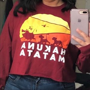 Disney Hakuna Matada Lion King Long Sleeve